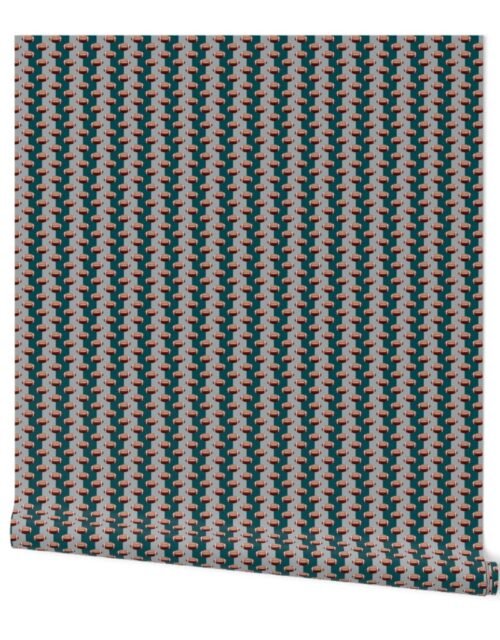 Mini Footballs Philadelphia's Famed Team Colors  Midnight Green and Silver Wallpaper