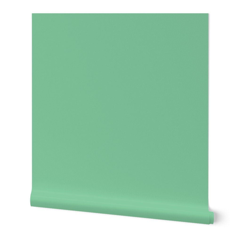 Beguiling Green Shade Solid Color Coordinate Wallpaper