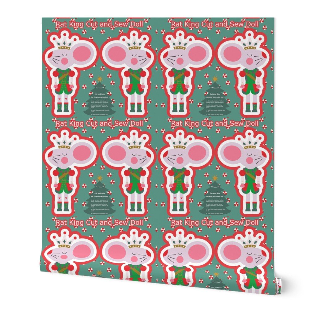 Rat King Cut and Sew Nutcracker Doll Cut and Sew Holiday Project Wallpaper Rat King Cut and Sew Nutcracker Doll Cut and Sew Holiday Project Wallpaper