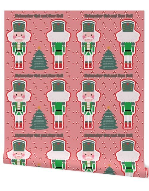 Nutcracker Prince Cut and Sew Doll Christmas Nutcracker Decoration Project Wallpaper