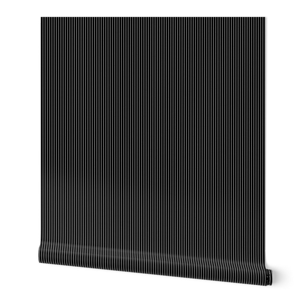 1/4 Inch Classic Vertical White Horizontal Pinstripe On Black Spacing Wallpaper 1/4 Inch Classic Vertical White Horizontal Pinstripe On Black Spacing Wallpaper