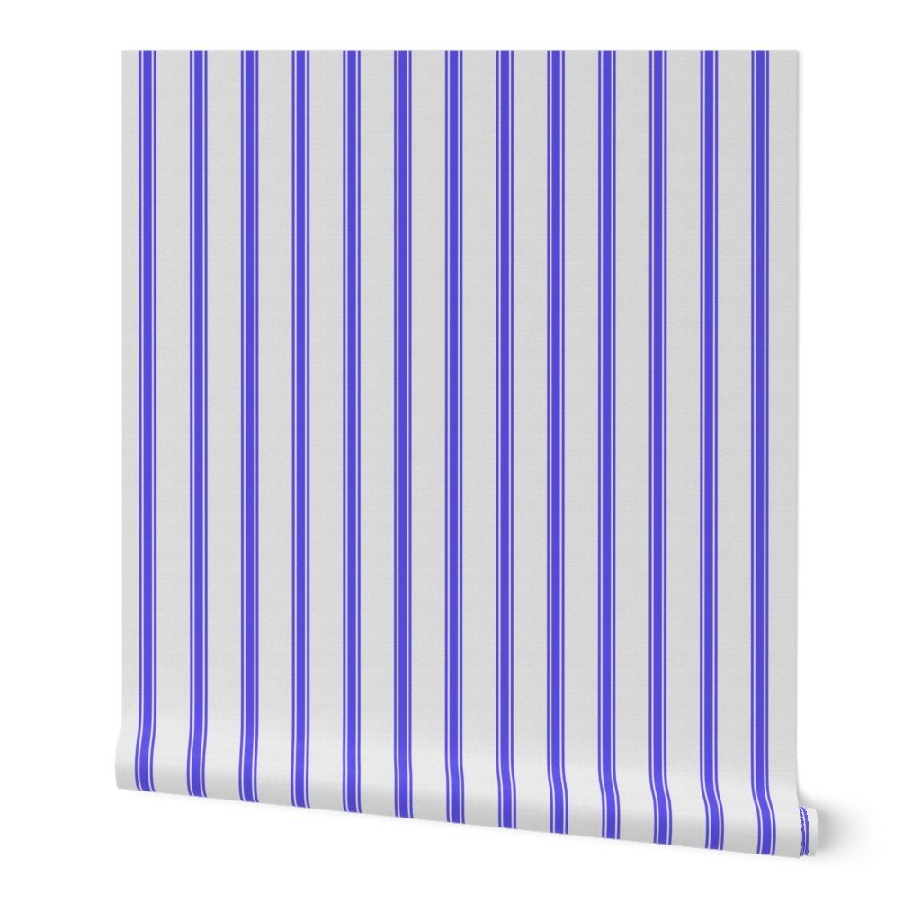 Distressed Vintage Royal Purple Mattress Ticking with Two Inch Spacing Wallpaper Distressed Vintage Royal Purple Mattress Ticking with Two Inch Spacing Wallpaper
