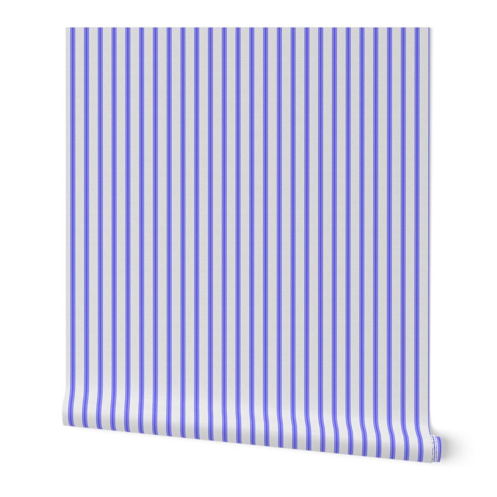 Distressed Vintage Royal Purple Mattress Ticking with One Inch Spacing Wallpaper Distressed Vintage Royal Purple Mattress Ticking with One Inch Spacing Wallpaper