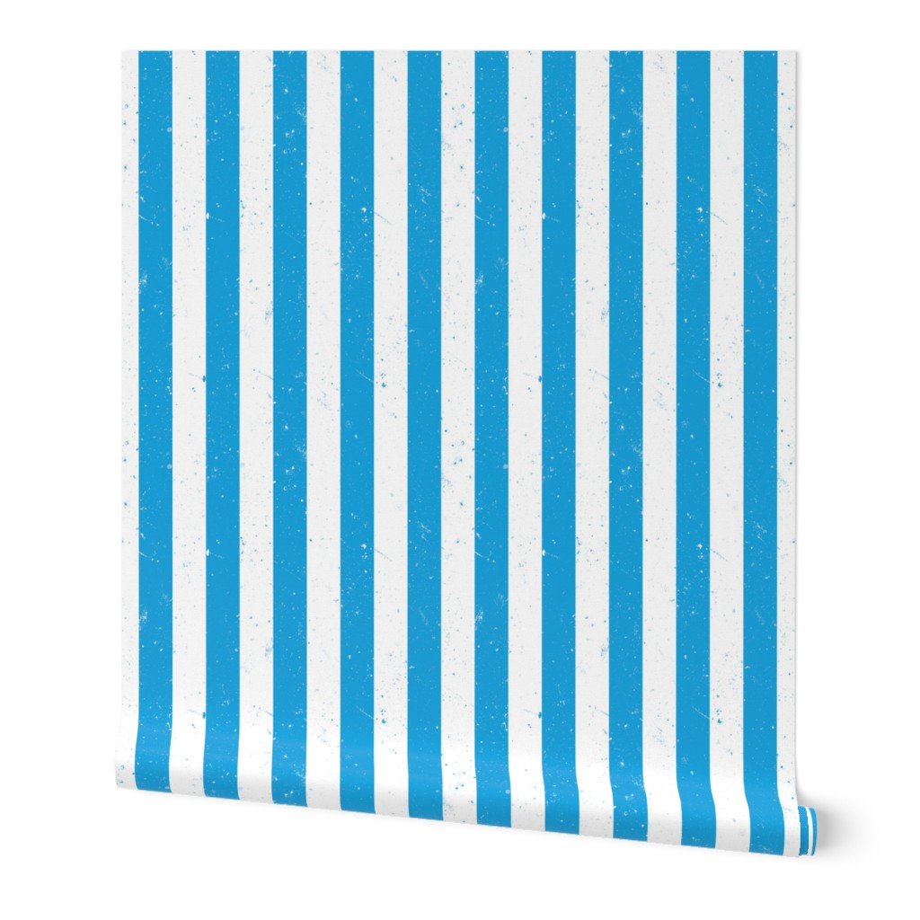 Oktoberfest Bavarian Blue and White Splattered Paint Vertical Cabana Tent Stripe Wallpaper Oktoberfest Bavarian Blue and White Splattered Paint Vertical Cabana Tent Stripe Wallpaper