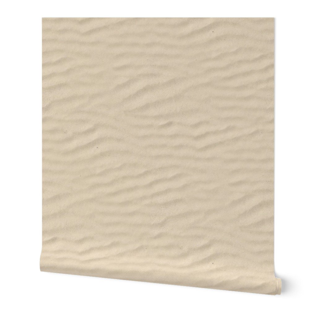 Golden Beach Sand Photo-Effect Faux Sand Wallpaper Golden Beach Sand Photo-Effect Faux Sand Wallpaper