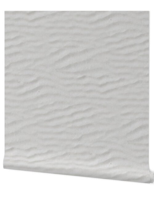 White Sugar Beach Sand Photo-Effect Faux Sand Wallpaper