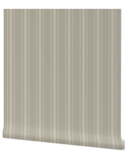 Beige French Provincial Mattress Ticking Wallpaper