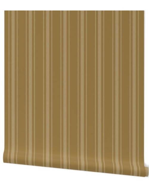 Tan French Provincial Mattress Ticking Wallpaper