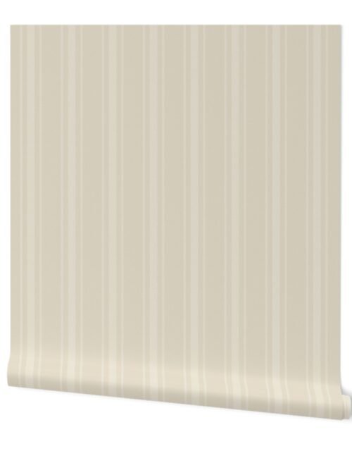 Cream French Provincial Mattress Ticking Wallpaper