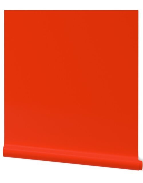 Red - Tomato Solid Color Palette Wallpaper