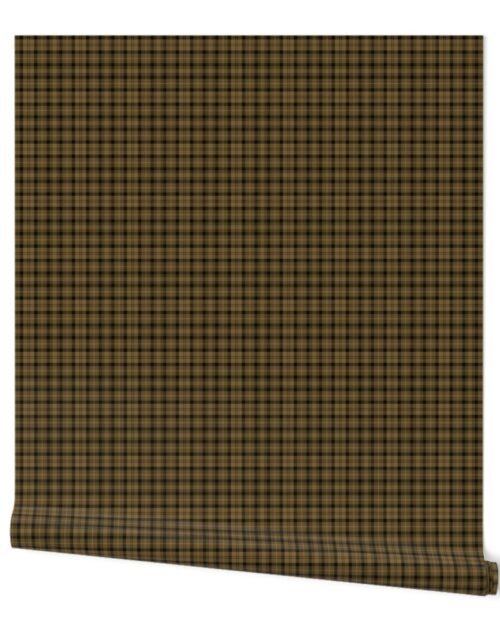 Tan  French Provincial Tartan Wallpaper