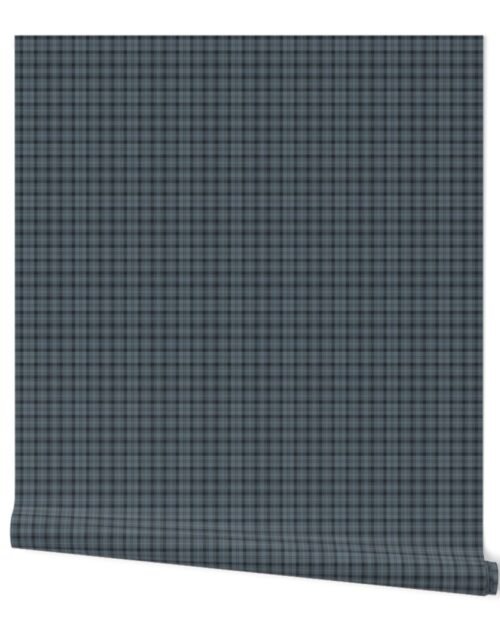 Ice Blue French Provincial Tartan Wallpaper