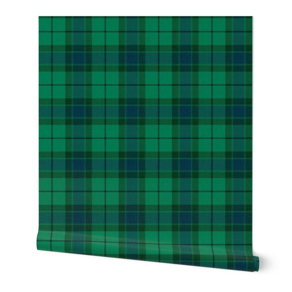 Green and Blue Vintage Christmas Tartan Plaid Wallpaper Green and Blue Vintage Christmas Tartan Plaid Wallpaper