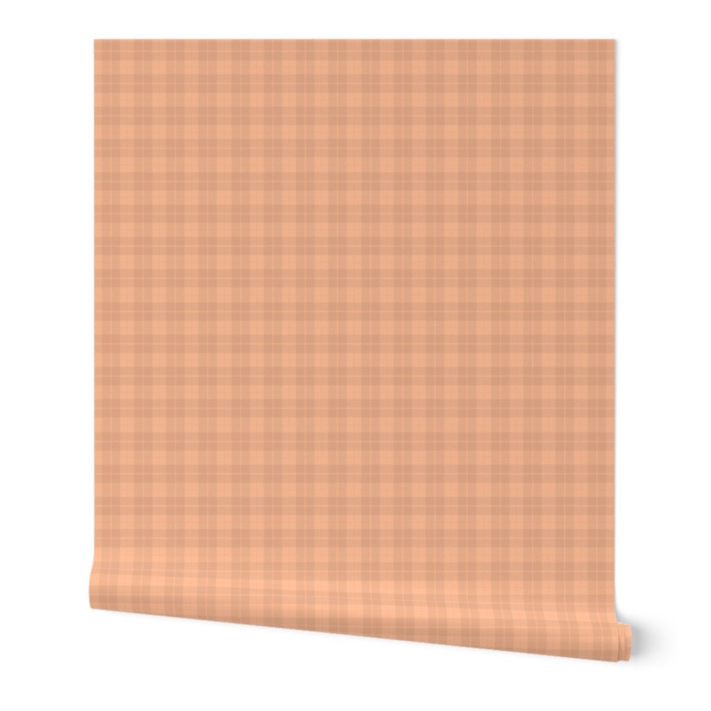 Faded Peach Fuzz Color of the Year 2024 Small Tartan Wallpaper Faded Peach Fuzz Color of the Year 2024 Small Tartan Wallpaper
