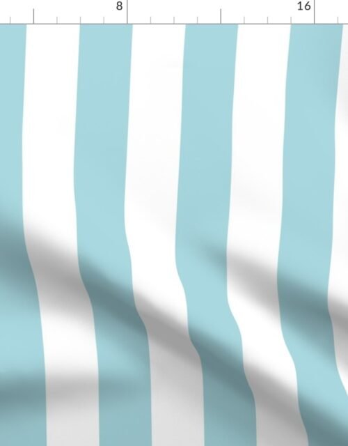Garter Blue 2" Wide Cabana Stripes Fabric