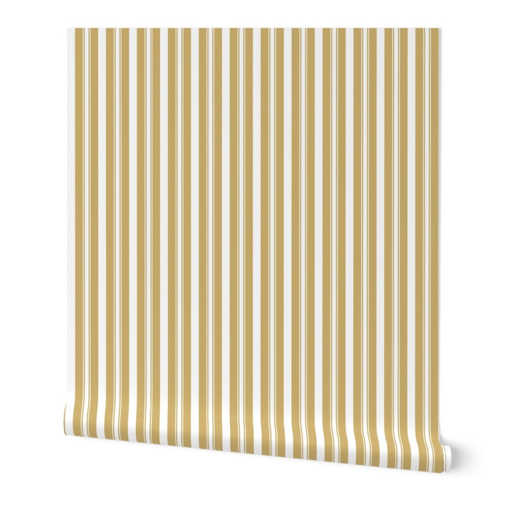 Khaki Beige Deckchair Stripes Wallpaper Khaki Beige Deckchair Stripes Wallpaper