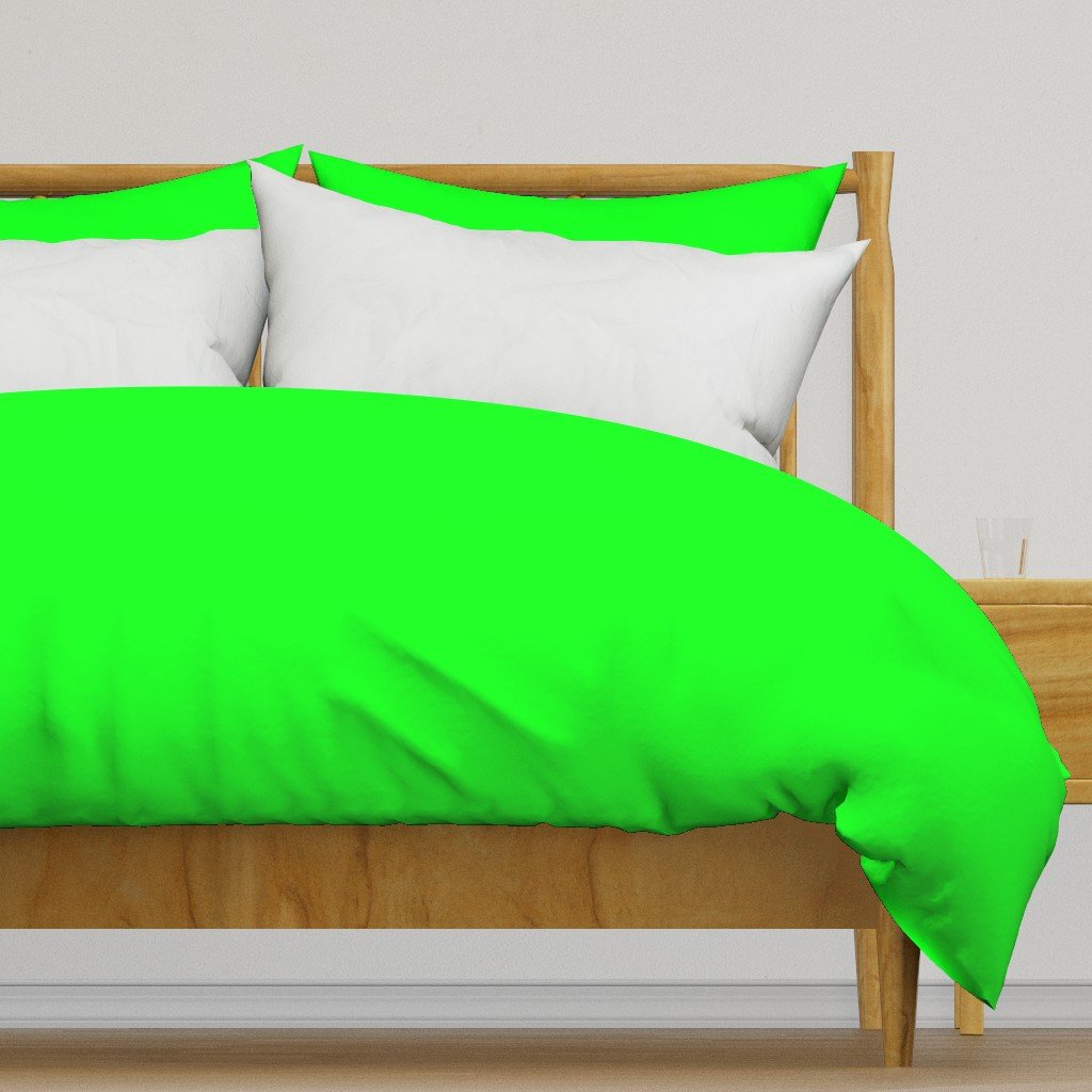 Neon Lime Green Solid Duvet Cover Neon Lime Green Solid Duvet Cover