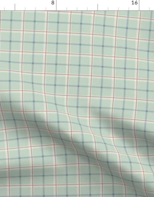 Griffith Tartan in Sage Green Fabric