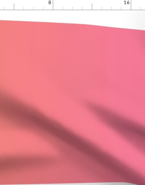Raspberry Papaya Ombre Sorbet Fabric