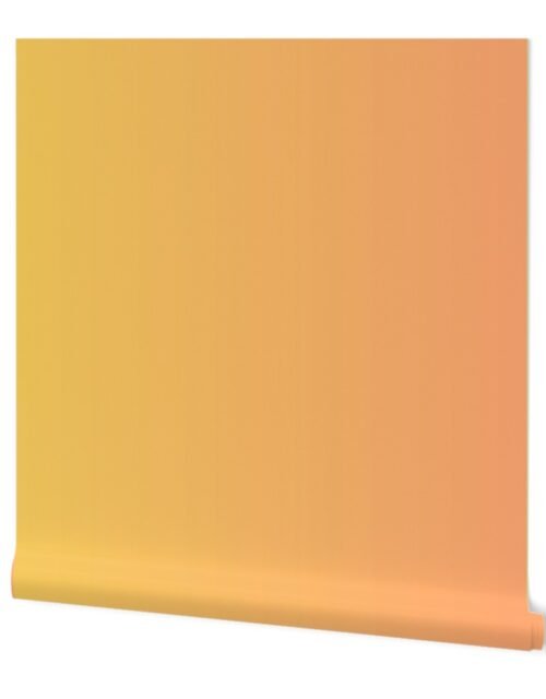 Mango Orange Ombre Sorbet Wallpaper