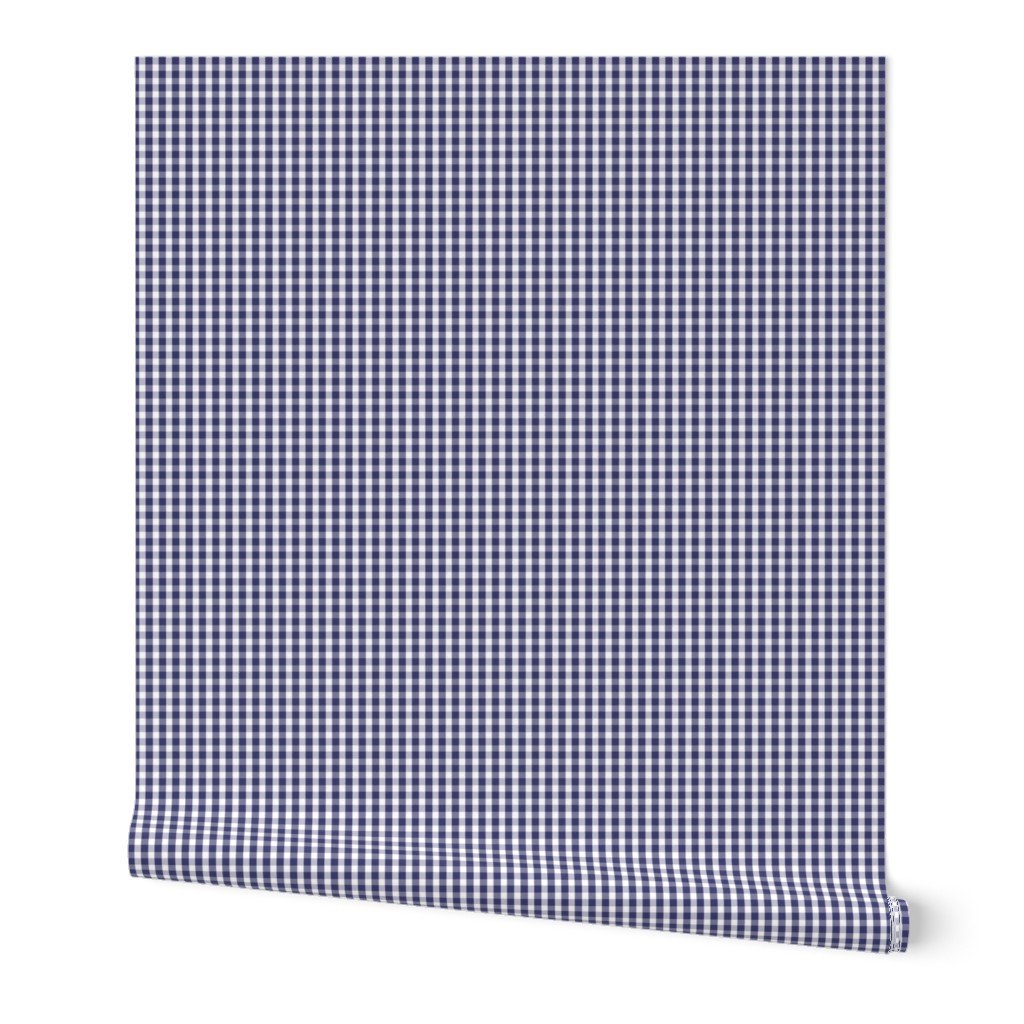 USA Flag Blue and White Gingham Checked Wallpaper USA Flag Blue and White Gingham Checked Wallpaper