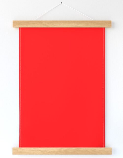 Bright Fluorescent Fireball Red Neon Wall Hanging
