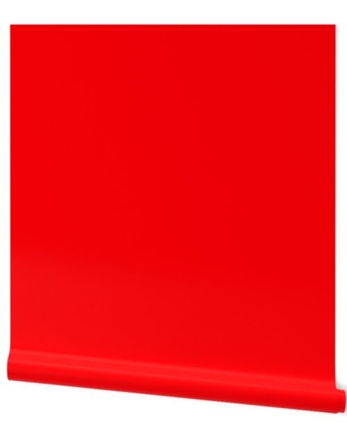 Bright Fluorescent Fireball Red Neon Wallpaper