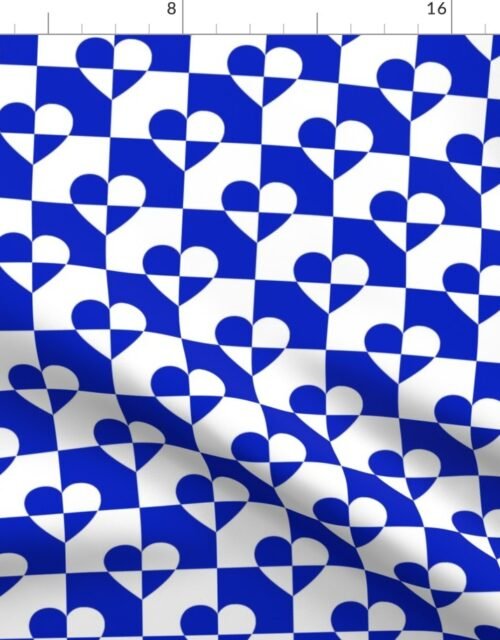 Loveheart Check Fabric