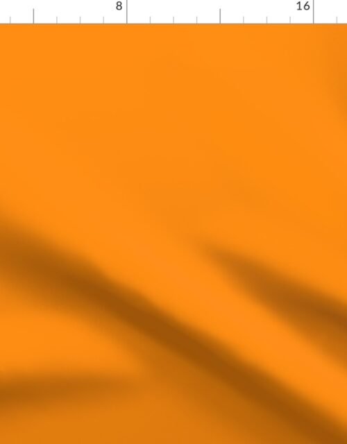 Pumpkin Orange Creepy Hollow Halloween Fabric