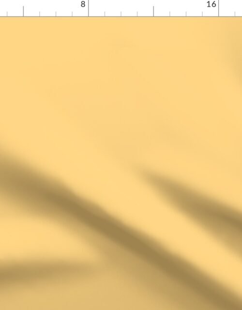 Hibiscus Solid Yellow Sunshine Accent Fabric