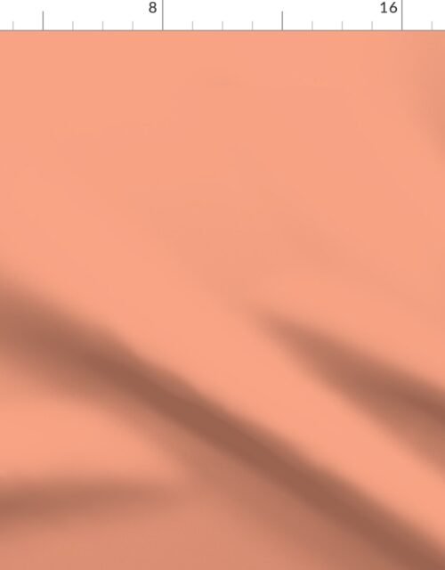 Hibiscus Solid Peach Flower Accent Fabric