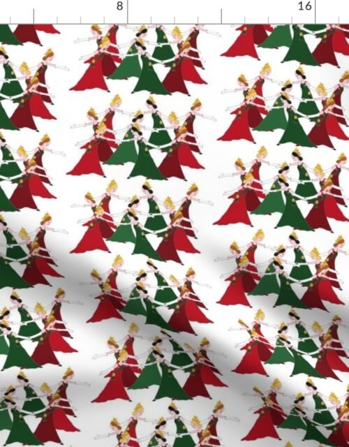 12 Days of Christmas 9 Ladies Dancing Fabric