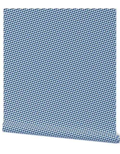 Baby Sharkstooth Sharks Pattern Repeat in White and Blue Wallpaper