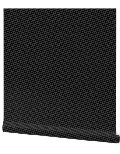 Baby Sharkstooth Sharks Pattern Repeat in Black and Grey Wallpaper