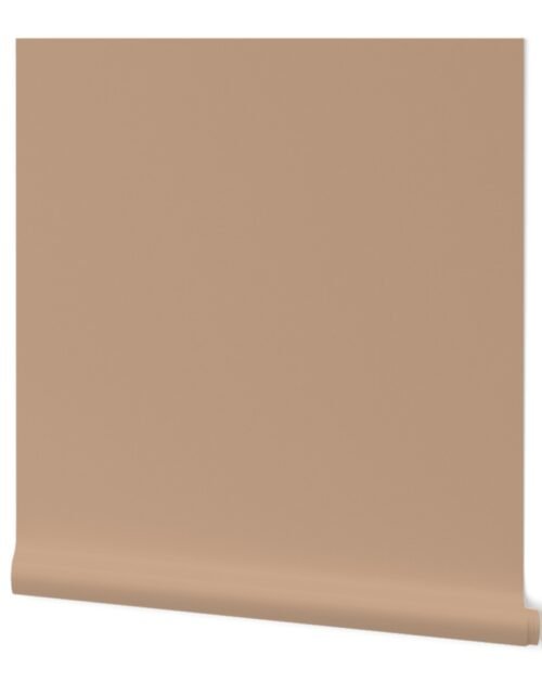 Beige Burlap Solid Summer Party Color Wallpaper