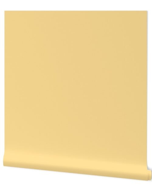 Yellow Buttercup Solid Summer Party Color Wallpaper