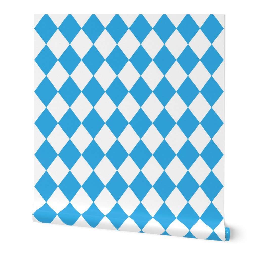 Blue Sky Modern Diamond Pattern Wallpaper Blue Sky Modern Diamond Pattern Wallpaper