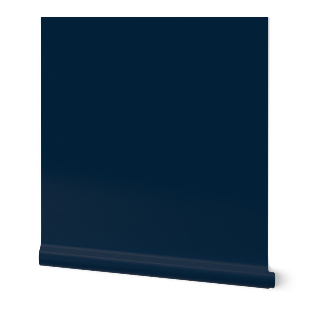 Deep Dark Navy Blue Solid Color Coordinate Wallpaper