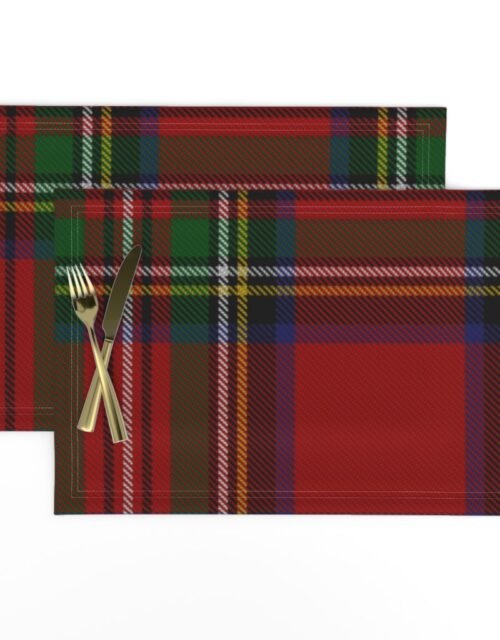 Royal Stewart Tartan Clan Plaid Placemats