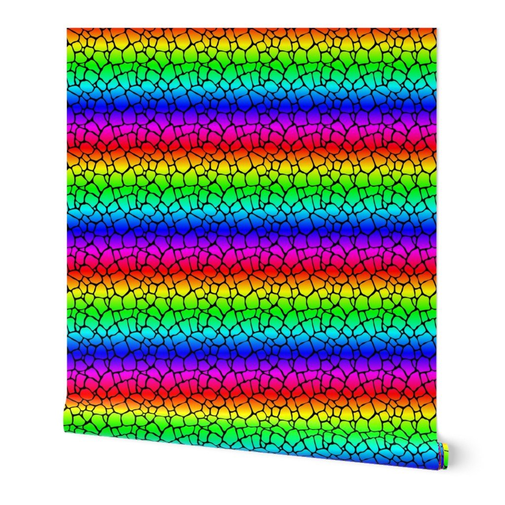 Neon Rainbow Giraffe Hide Animal Print Wallpaper Neon Rainbow Giraffe Hide Animal Print Wallpaper