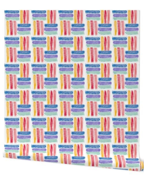 Small Kapa Crayons Blue Wallpaper