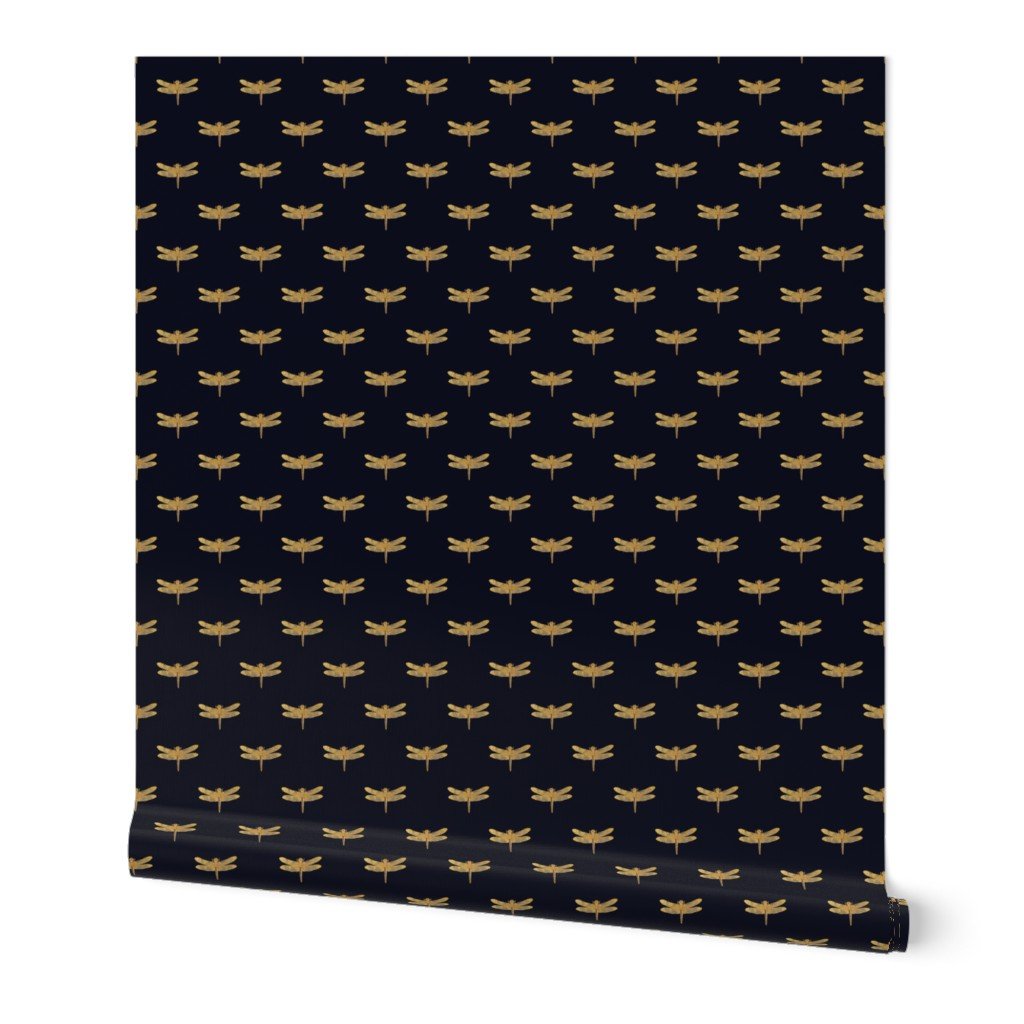 Dragonflies on Scottish Fraser Tartan Navy Blue Wallpaper Dragonflies on Scottish Fraser Tartan Navy Blue Wallpaper