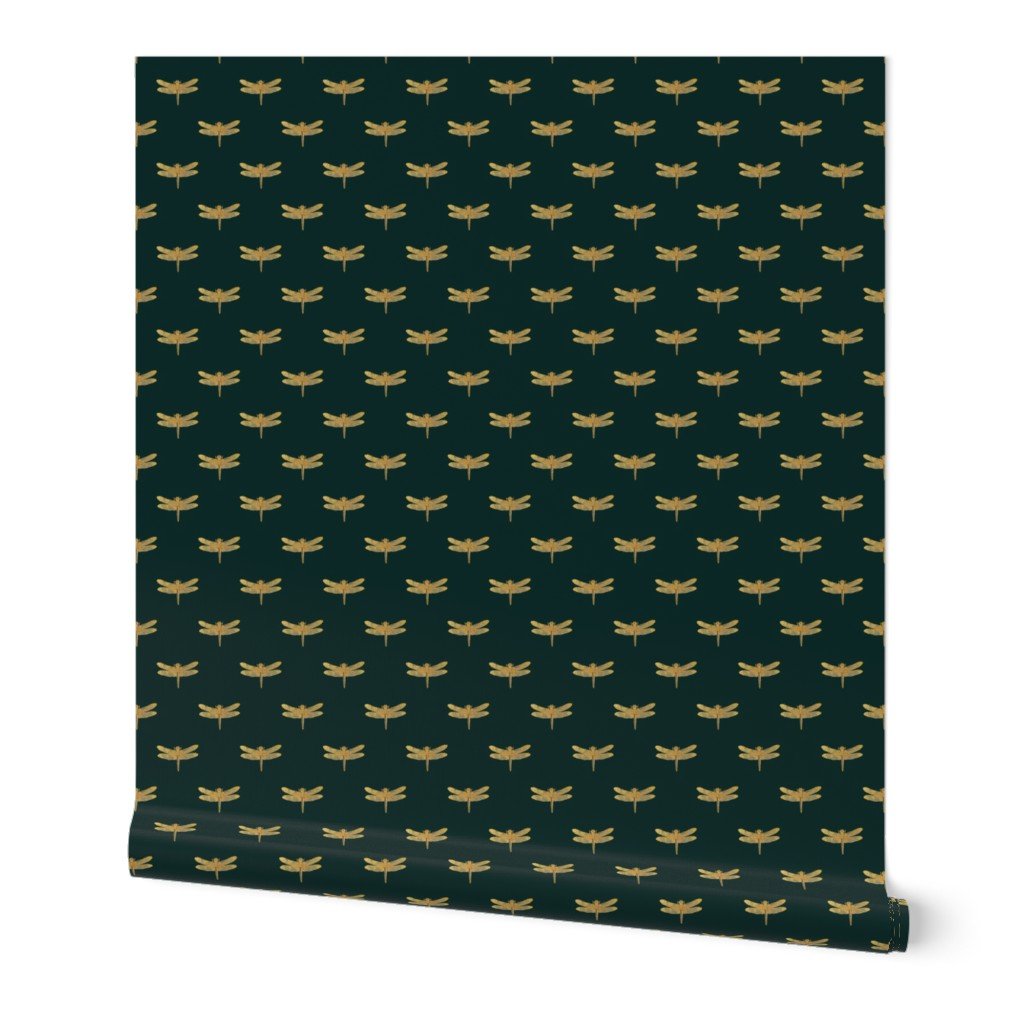 Dragonflies on Scottish Fraser Tartan Hunting Green Wallpaper Dragonflies on Scottish Fraser Tartan Hunting Green Wallpaper