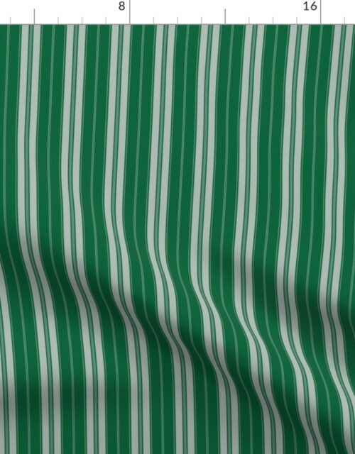 Abundant Green on Green Autumn Winter 2022 2023 Color Trend Mattress Ticking Fabric
