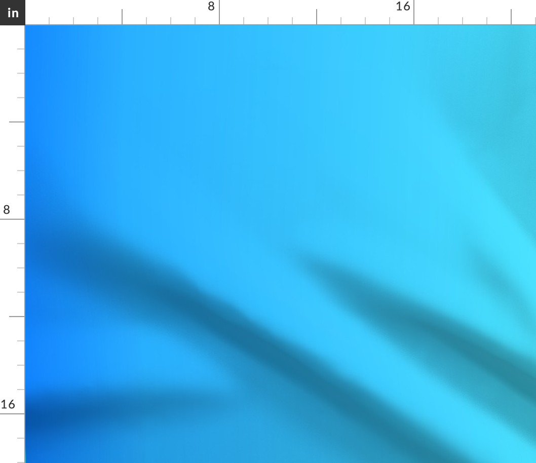 Aqua Blue Custom Ombre Shade Fabric Aqua Blue Custom Ombre Shade Fabric