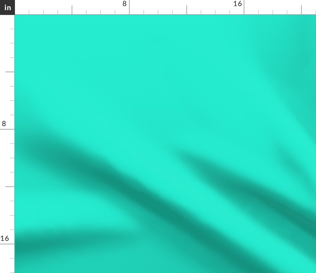 Aqua Gift Box Solid Summer Party Color Fabric