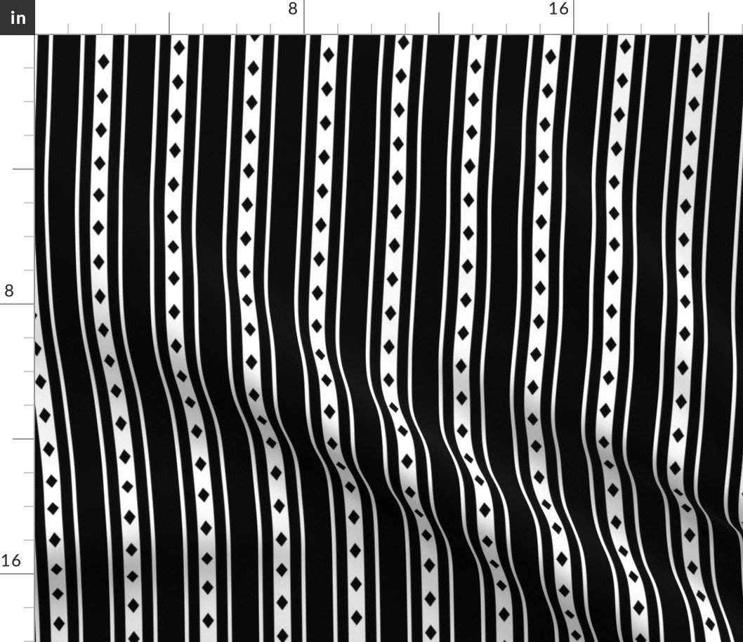 Black Harlequin Diamond Mattress Ticking Bed Stripe Fabric Black Harlequin Diamond Mattress Ticking Bed Stripe Fabric