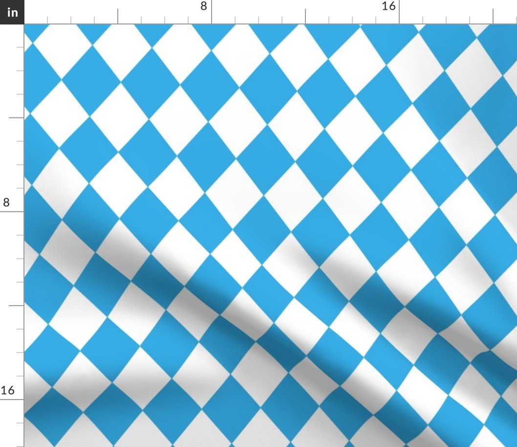 Blue Sky Small Modern Diamond Pattern Fabric Blue Sky Small Modern Diamond Pattern Fabric