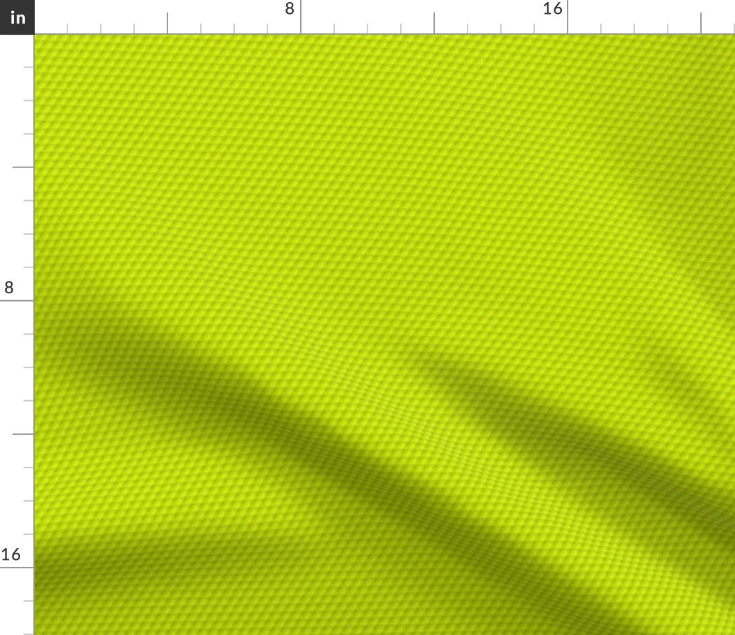 Bright Neon Yellow Golf Ball Dimples Fabric Bright Neon Yellow Golf Ball Dimples Fabric