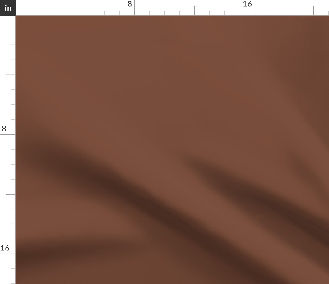 Brown Chocolate Ice Cream Solid Coordinate Color Fabric
